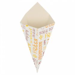 Кулек для фри/снеков   100 г, 22*12,5 см, 200 шт/уп, картон, Garcia de PouИспания