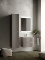 Тумба с раковиной Sancos Snob R 60 см SNR60SM doha soft