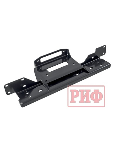 Площадка РИФ под лебёдку в штатный бампер Toyota Hilux 2020+ Black Onyx