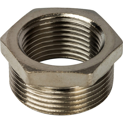 Футорка Stout 1 1/2"Х1 1/4" нар-вн никель