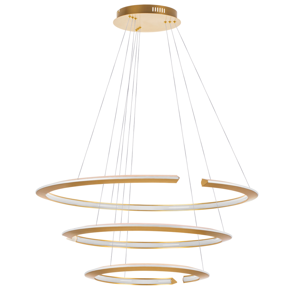 814233 Люстра VIRATA LED 105W 5250LM ЗОЛОТО 3000K