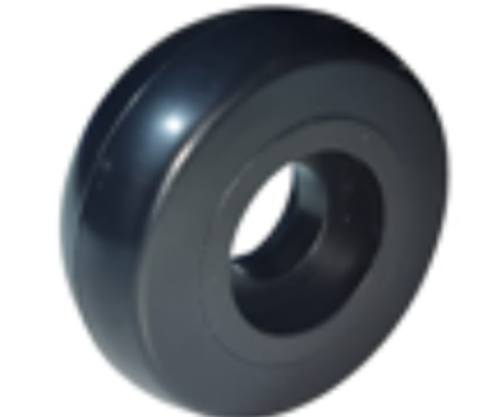 Колесо PLG-K 105, d49, чёрный