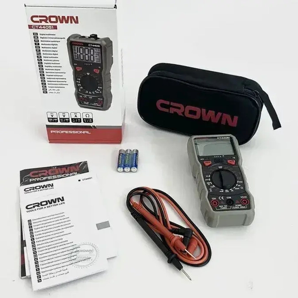 Цифровой мультиметр CROWN CT44051