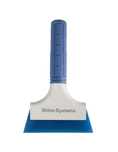 Shine Systems Ракель с мягкой ручкой синий 15*12,5см