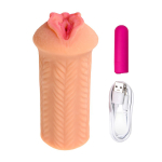 Мастурбатор-вагина 16см с вибрацией Kokos Elegance.004