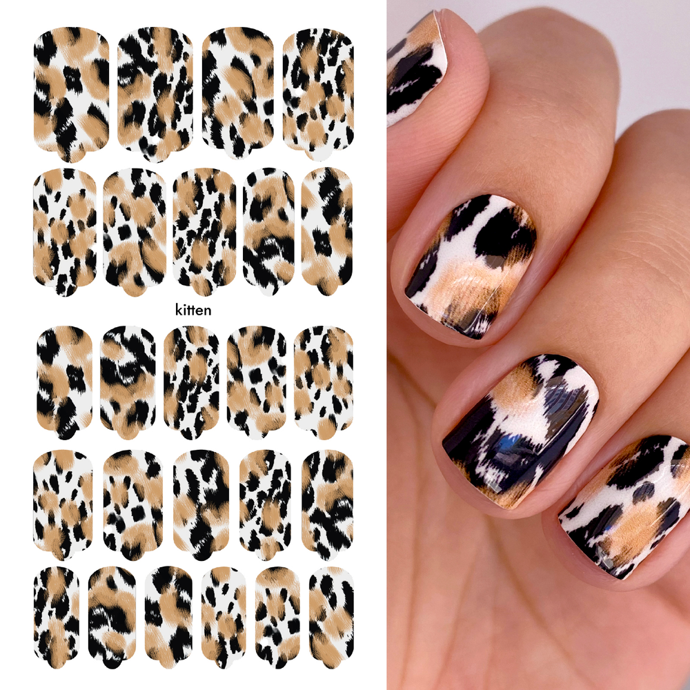 Плёнки для маникюра by provocative nails kitten