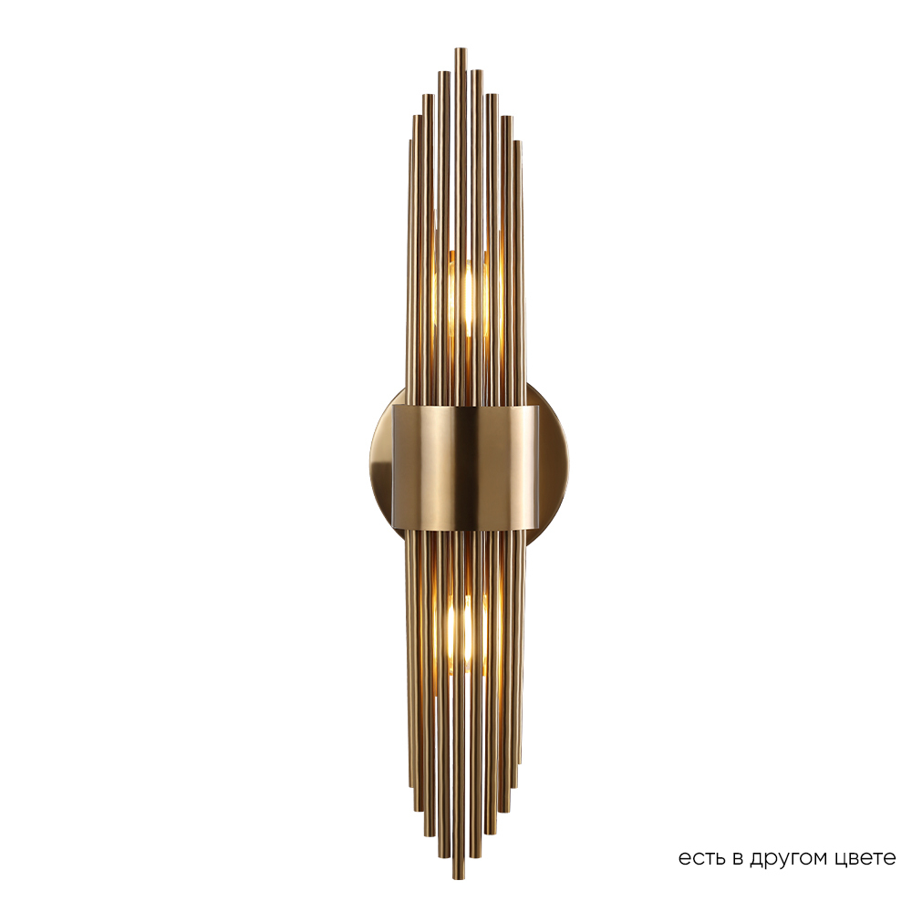 Настенный светильник Crystal Lux RUDOLFO AP2 BRASS