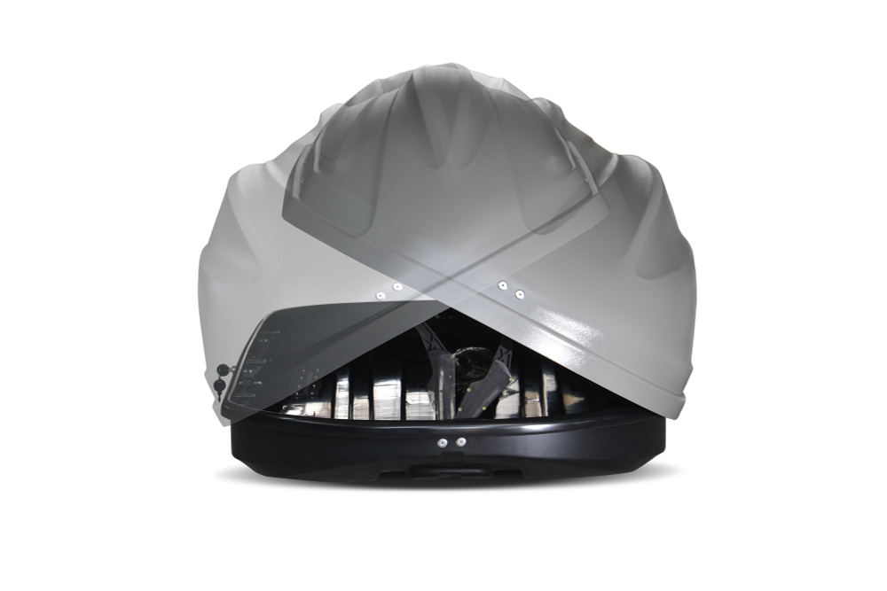 Бокс-багажник на крышу Аэродинамический "Turino Sport" ДВУСТОРОННЕЕ открывание 510л