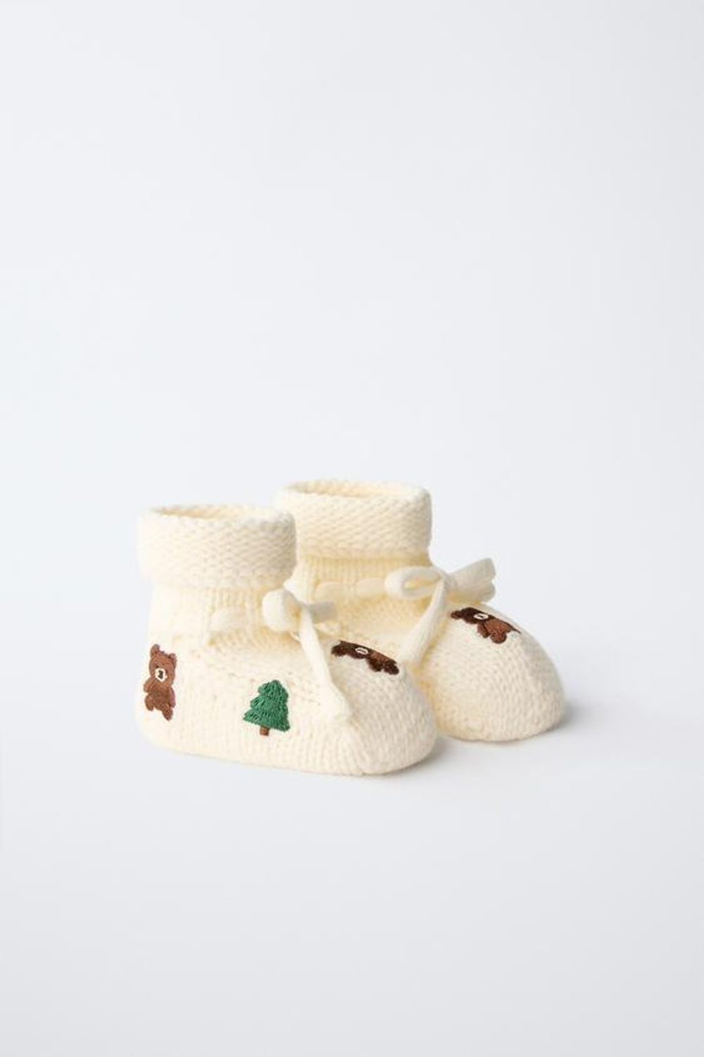 ZARA ПИНЕТКИ С БАНТОМ, НЕБЕЛЕНЫЙ