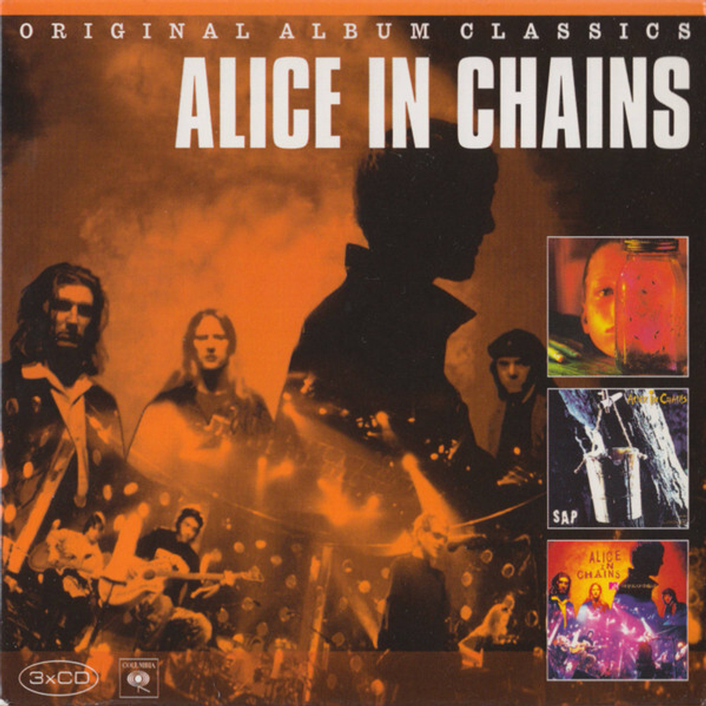 CD Alice In Chains - Original Album Classics 3CD (Европа 2011г.)