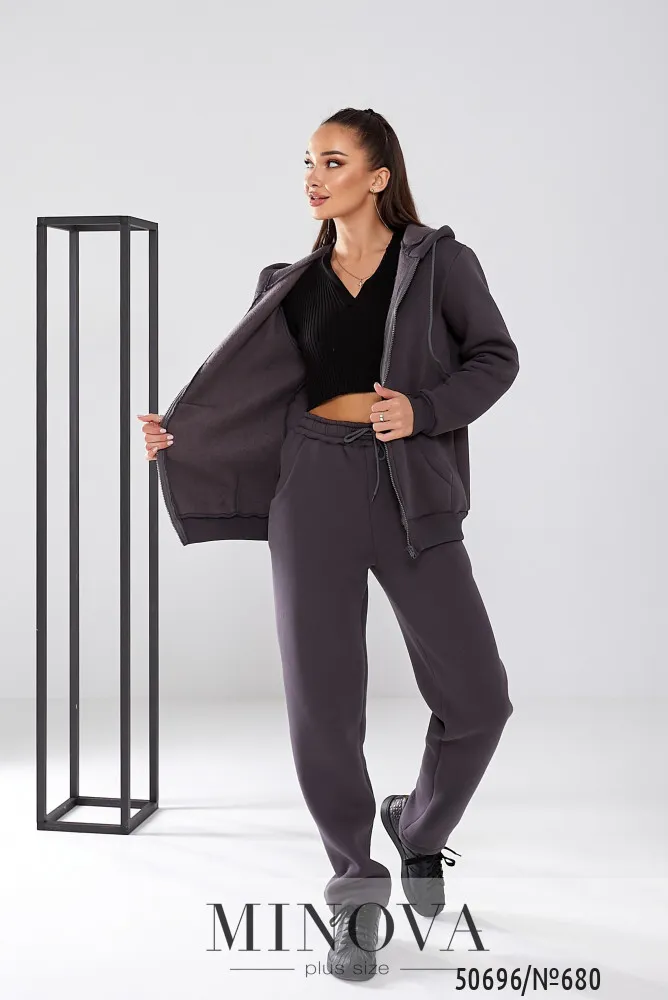 Костюм 680-темно-серый Minova