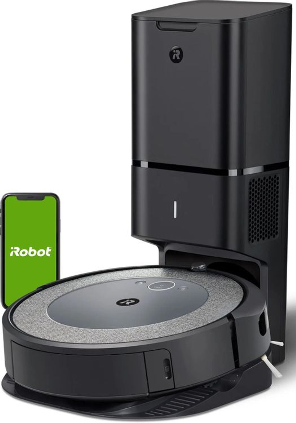 Робот-пылесос iRobot Roomba i3+, серый/черный [i355840plus_rnd](Б/У)