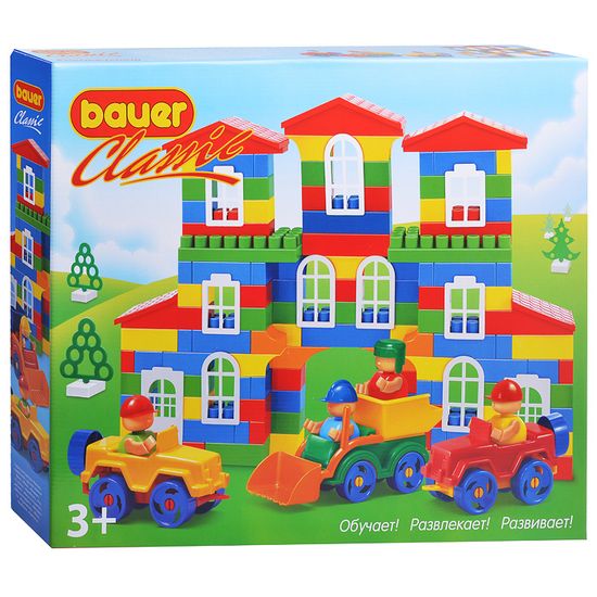 Конструктор "Bauеr Classic", 215 дет