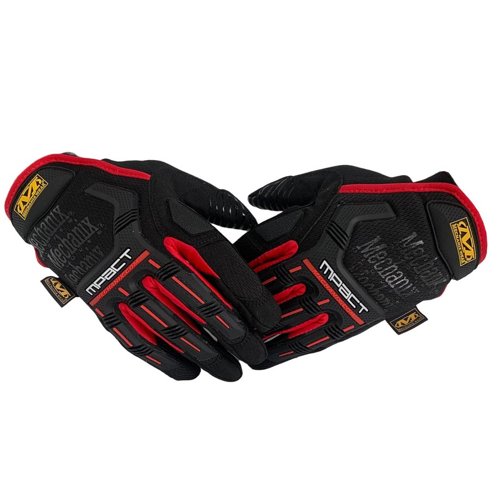 Перчатки тактические Mechanix M-Pact black-red