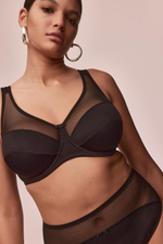 Бюстгальтер с мягкой чашкой на косточках Havana (Размер: 90E) (Цвет: черный)