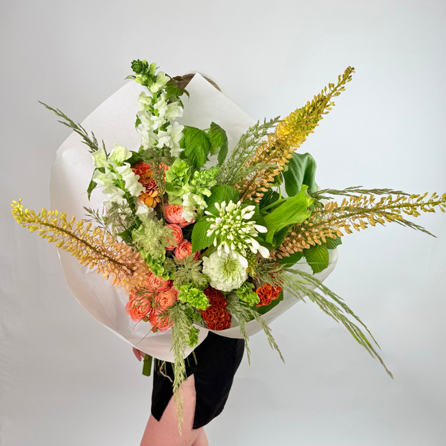 Авторский букет Золотой закат