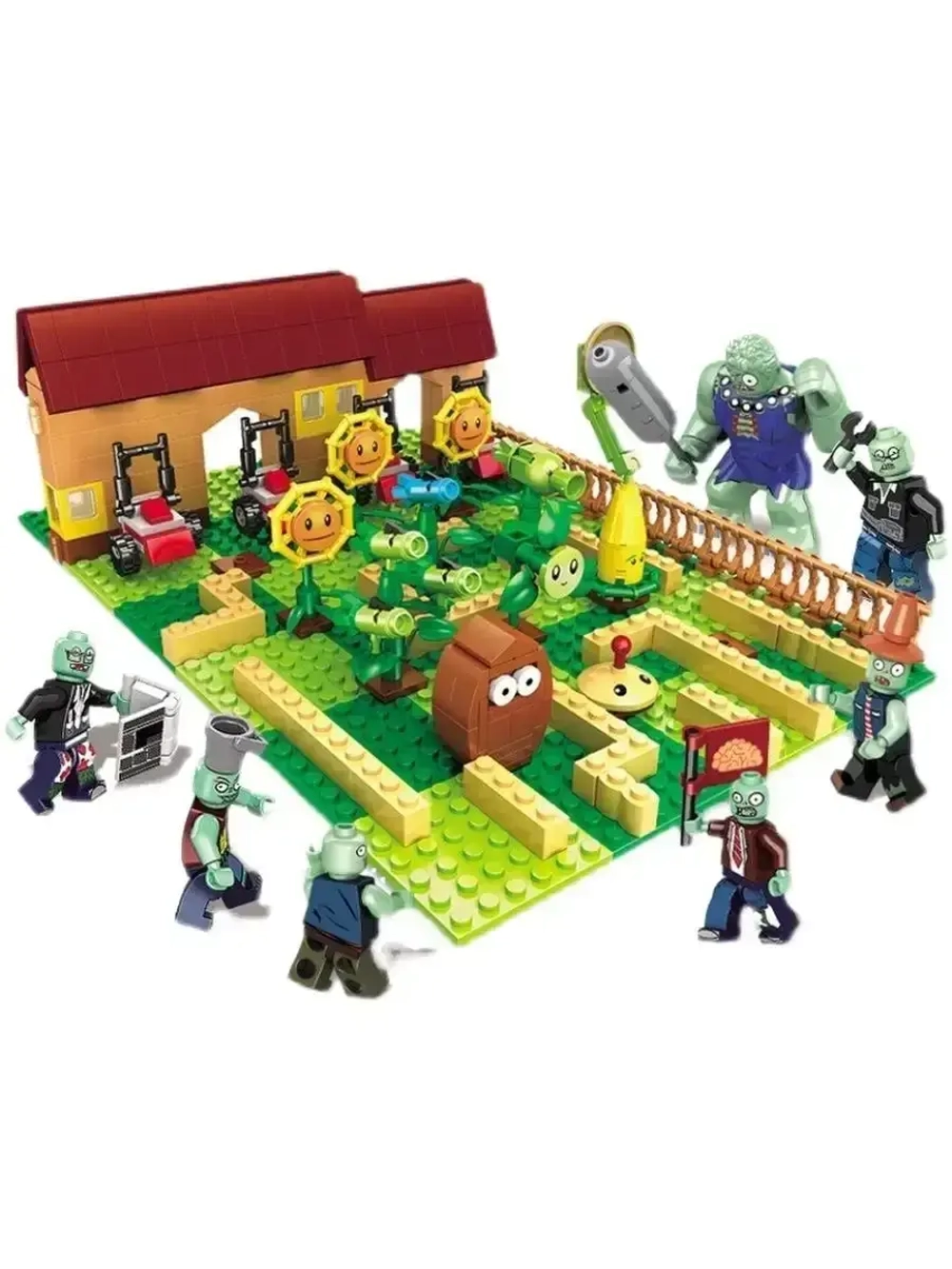 Конструктор Растения против Зомби Сад растений