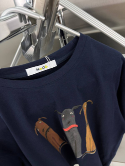 Футболка женская артикул 917-1 цвет "синий"