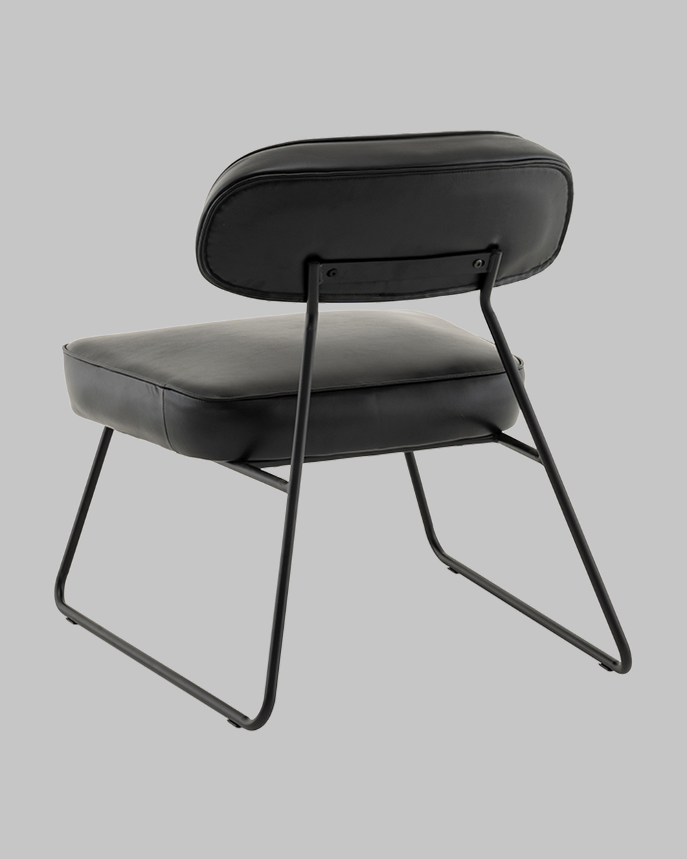 Кресло Kate new ткань экокожа чёрный