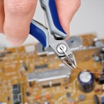 Прецизионные кусачки боковые для электроники чернёные 125 мм Knipex 79 52 125
