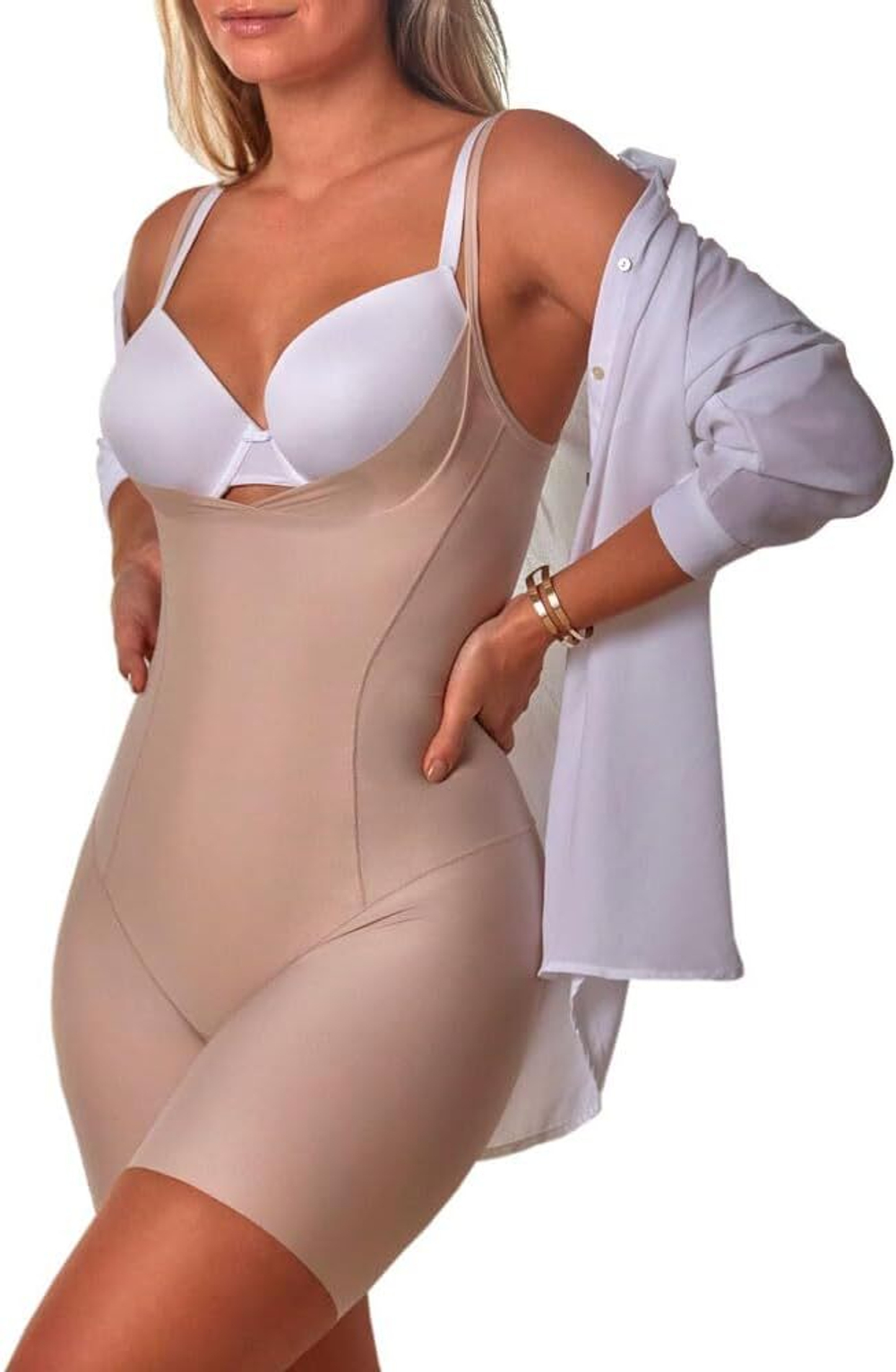 Корректирующее боди Perfect Curves (Размер: L) (Цвет: черный)