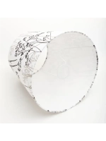 Абажур для торшера e27 тканевый декоративный