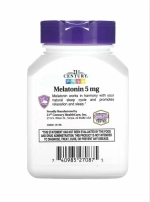 Антиоксидант 21st Century Melatonin 5 мг 120 таблеток