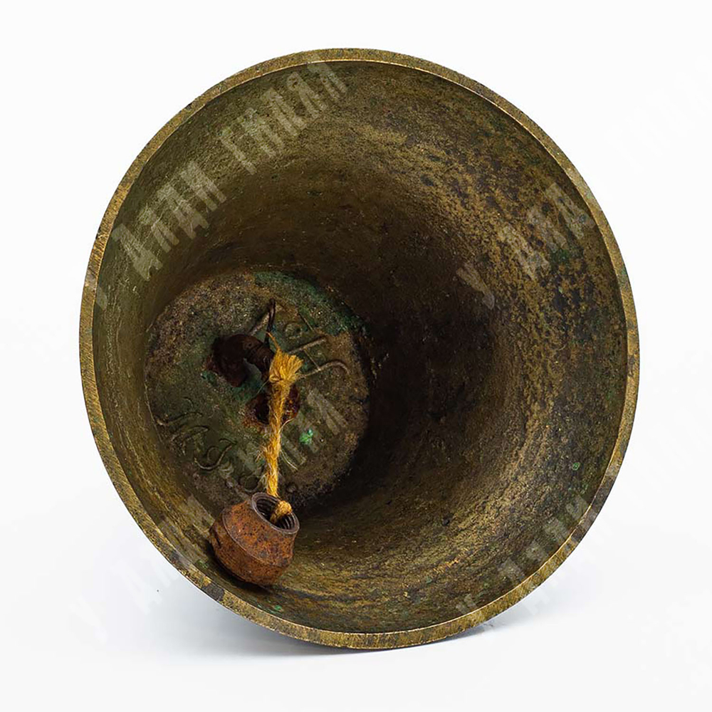 Колокольчик. Латунь. Завод братьев Веденеевых Пурех, Ниж. Новгород. XIX в.