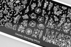 Пластина Swanky Stamping 075