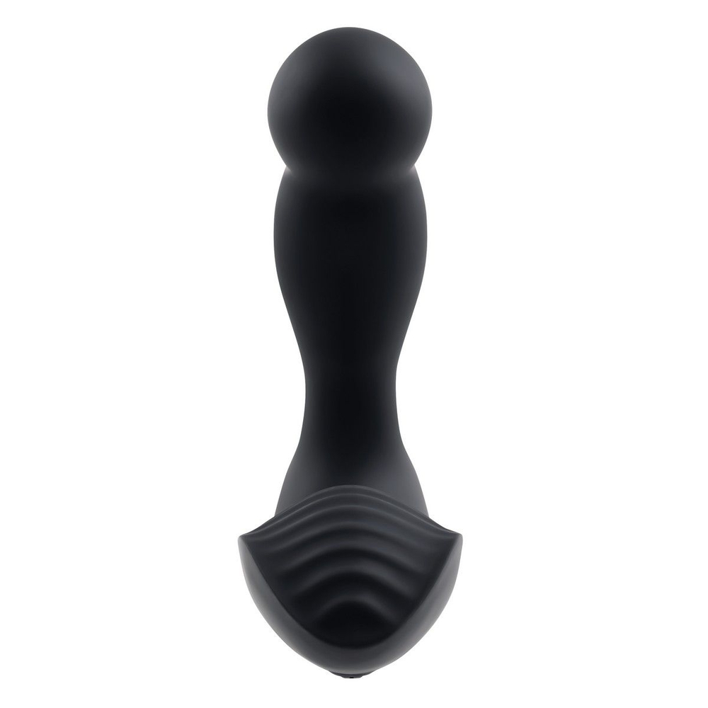 Черный массажер простаты Adams Come-Hither Prostate Massager - 13,5 см. (Цвет: черный)