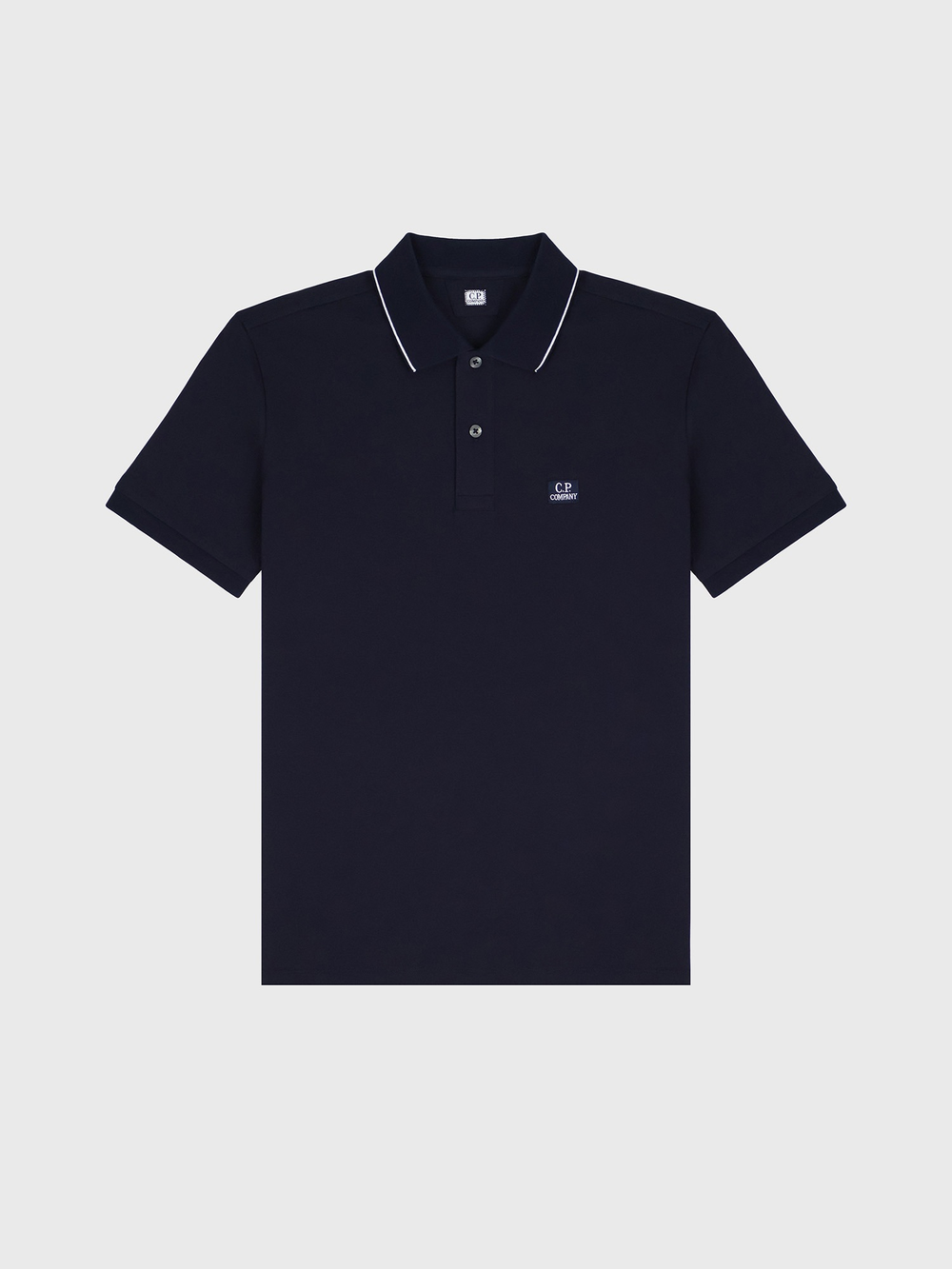 Поло C.P. Company Stretch Piquet Line Navy