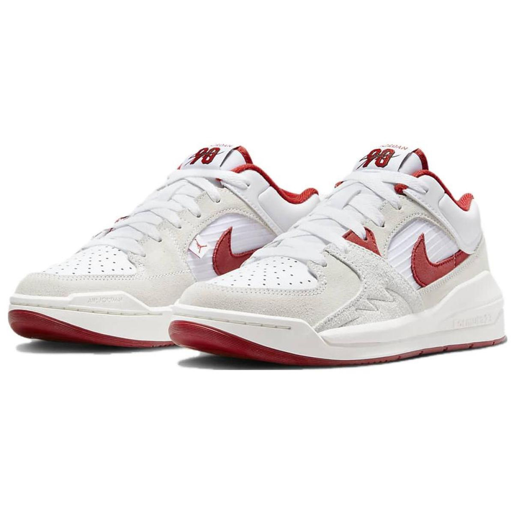 Кроссовки Air Jordan Stadium 90 GS White Varsity Red