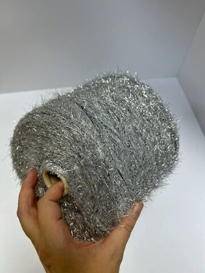 Трикотажная пряжа для вязания YETI реснички мех