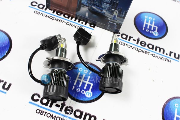 Автолампы светодиодные LED "V3" Mini H4