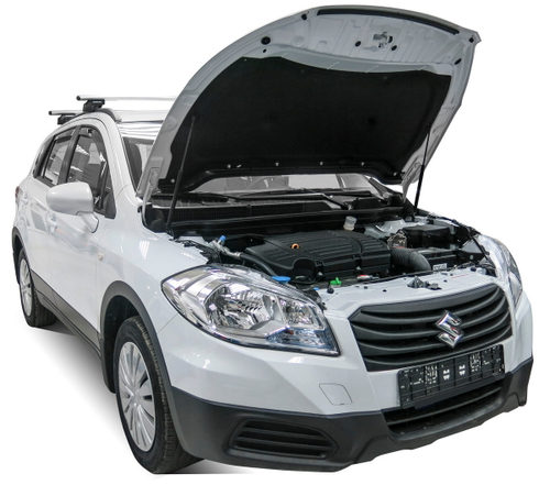 Газовые упоры капота АвтоУпор для Suzuki SX4 II S-Cross 2013-2016, 2 шт., USUSX4011