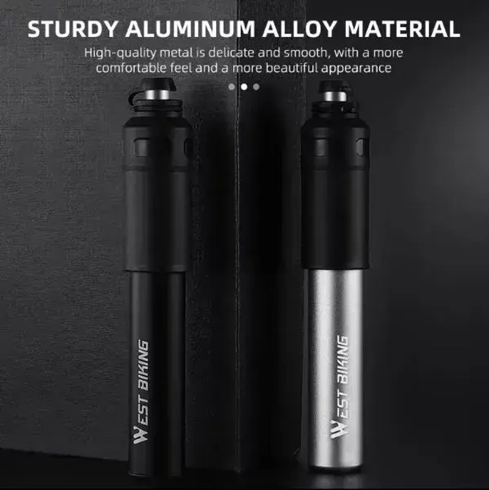 Насос ручной велосипедный West Biking, YP0711150