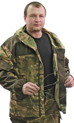 Костюм Горка NEW цв. Мультикам с накладками