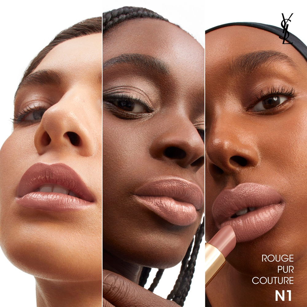 Yves Saint Laurent Rouge Pur Couture - Помада для женщин N1 Beige Trench, 3 g