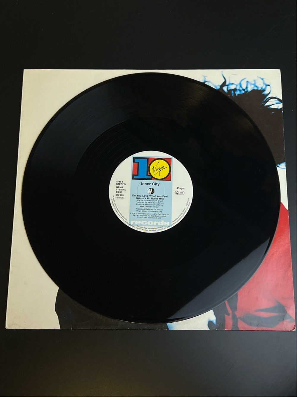 LP Inner City - Do you love what you feel. Виниловая пластинка 12 дюймов. Германия 1989 год.