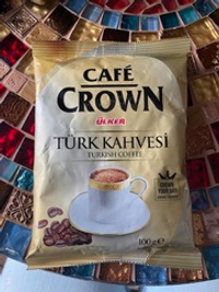 Кофе "ULKER" средней обжарки традиционный турецкий , 100гр, (м/ упак.)