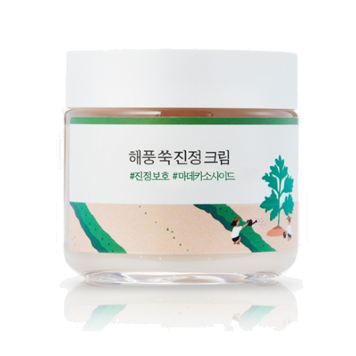 Round Lab Mugwort Calming Cream лёгкий успокаивающий крем с полынью