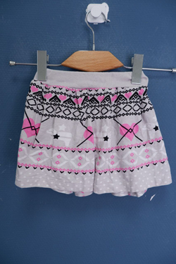 Юбка с ярким принтом на 4 года