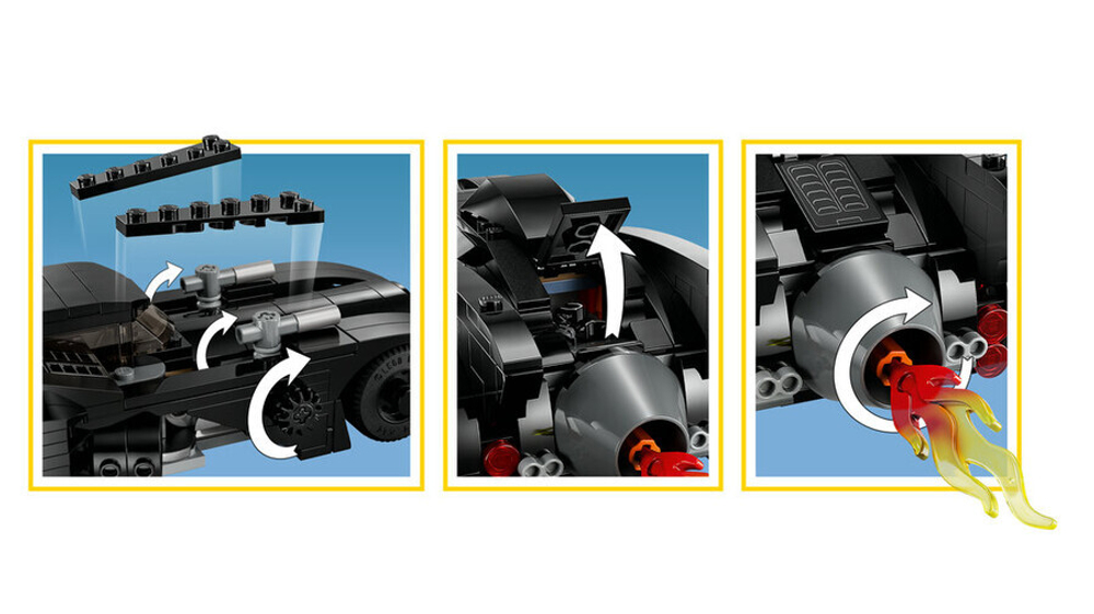 Конструктор LEGO DC Batman 76224 Бэтмобиль: Погоня Бэтмена за Джокером