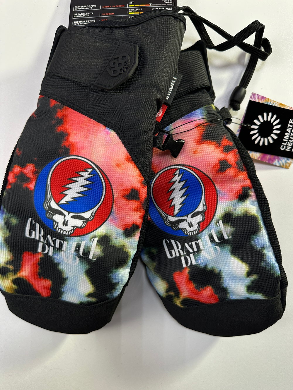 686 варежки MNS PRIMER MITT (FW) (GRATEFUL DEAD NEBULA TIE DYE)