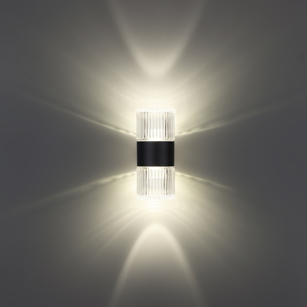 Уличный настенный светодиодный светильник 359292 STREET NT24 000 черный IP65 LED 14W 4000K 175-265V ESTIMA