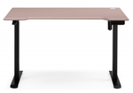 Компьютерный стол Woodville Маркос 120х75 розовый, черный, ножки черные
