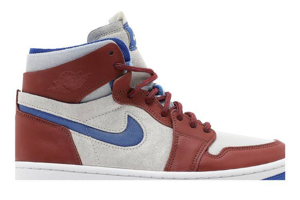 Кроссовки Jordan Air Jordan 1 High Zoom Air Cmft "Team Red" (Женская размерная сетка)