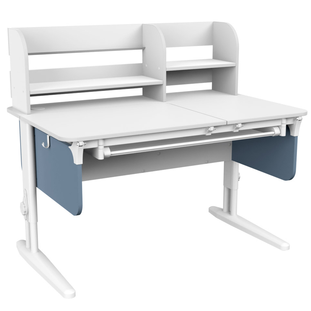 Растущая парта Дэми СУТ 62 PRO с полкой СУТ.62.250 (1150×750 мм)