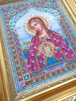 И-25 Набор для вышивания хрустальными камнями Богородица Помощница в родах