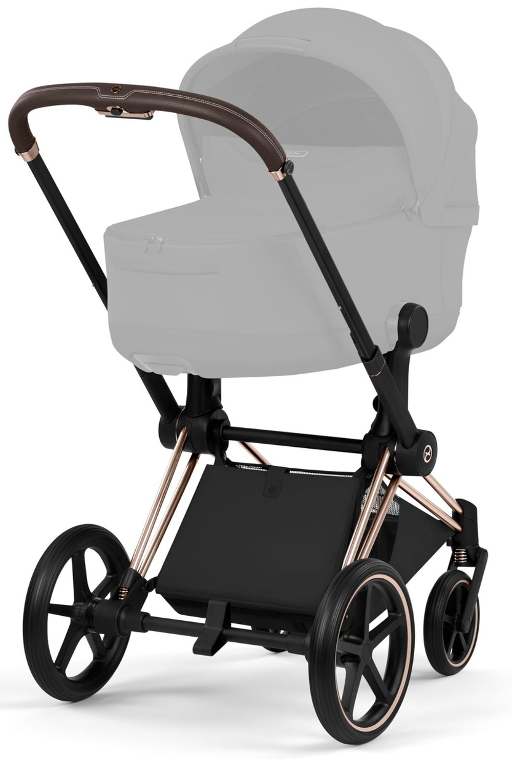 Коляска Cybex Priam V Rosegold Style Collection 2 в 1 Sepia Black
